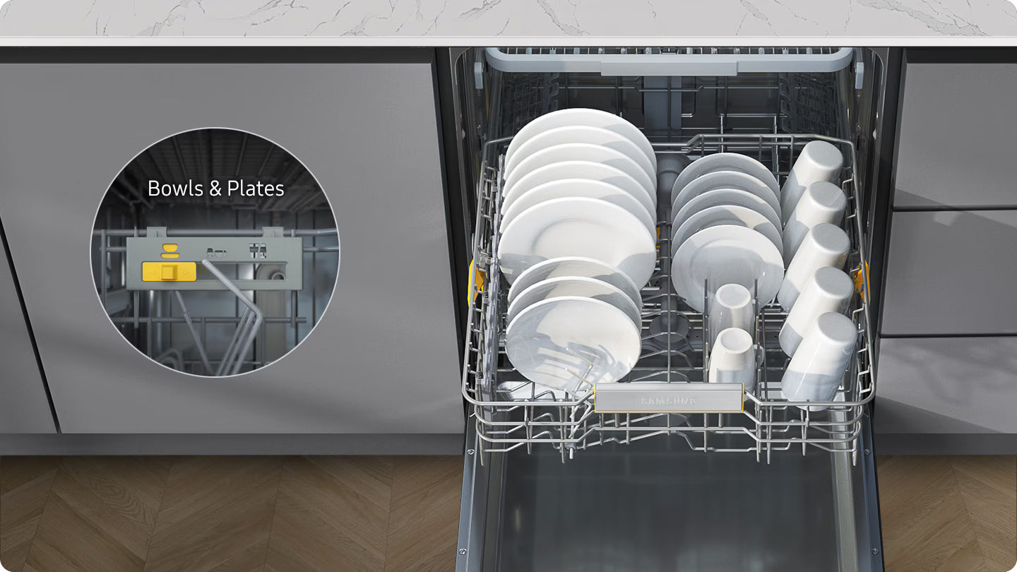 Samsung Freestanding Dishwasher with Energy Efficiency and WaterJet Clean