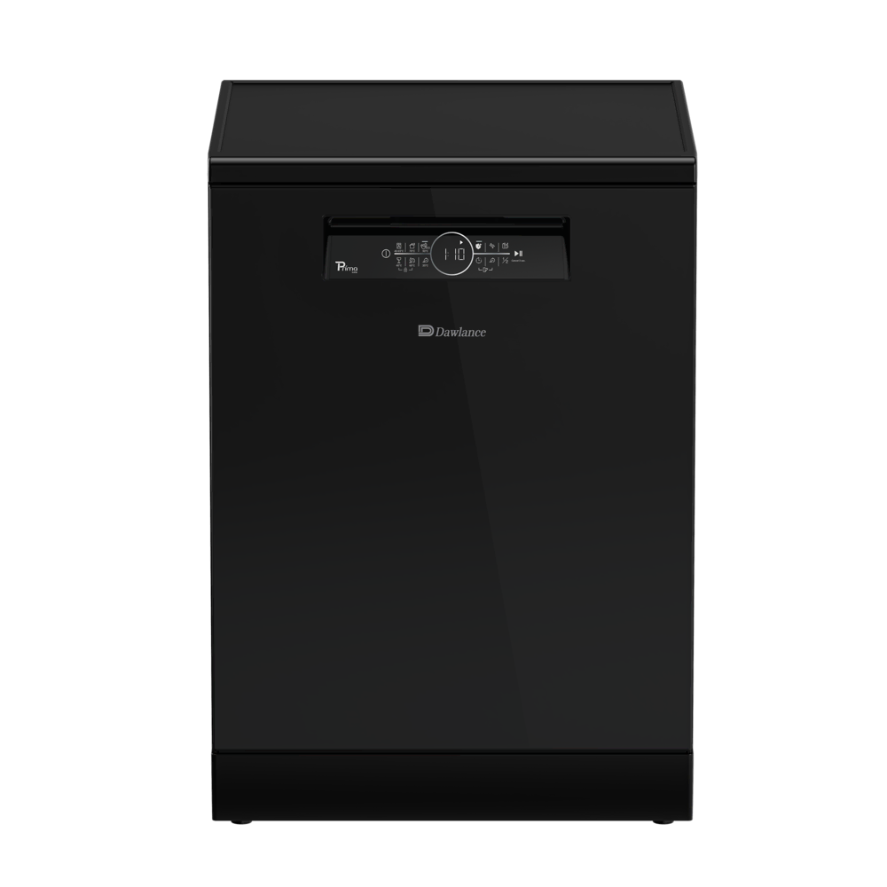 Dawlance DDW 1470 Glass Black Inverter Dishwasher