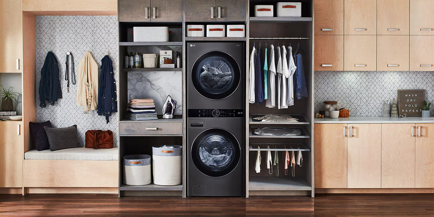 LG 2024 WashTower™ 27'' - 19kg washer, 16kg dryer
