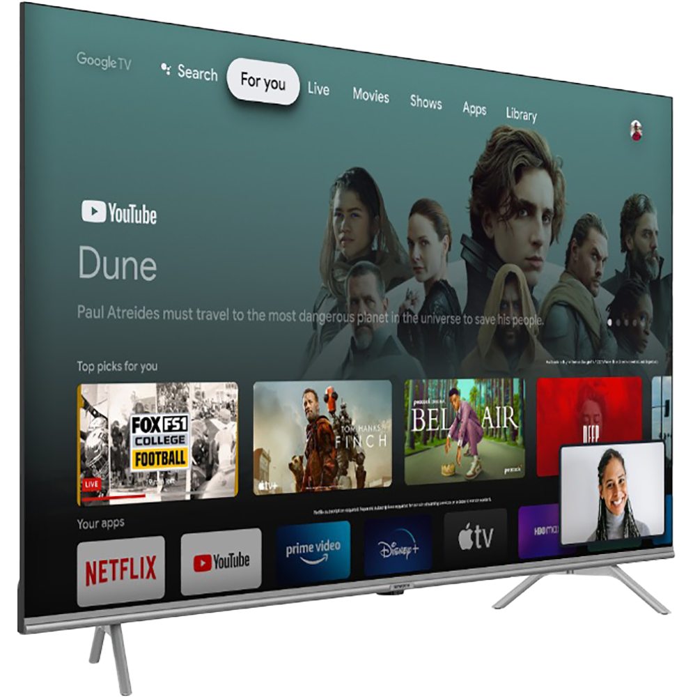 Dawlance Radiant Series Google TV 43" G22 4K UHD