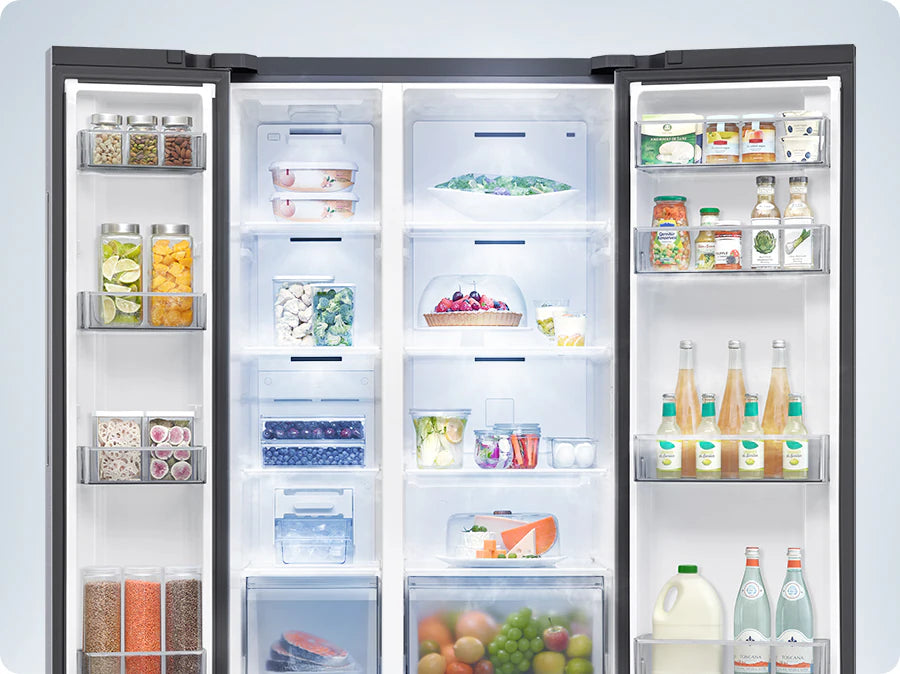 Samsung 655L SBS No-Frost Refrigerator with All-around Cooling