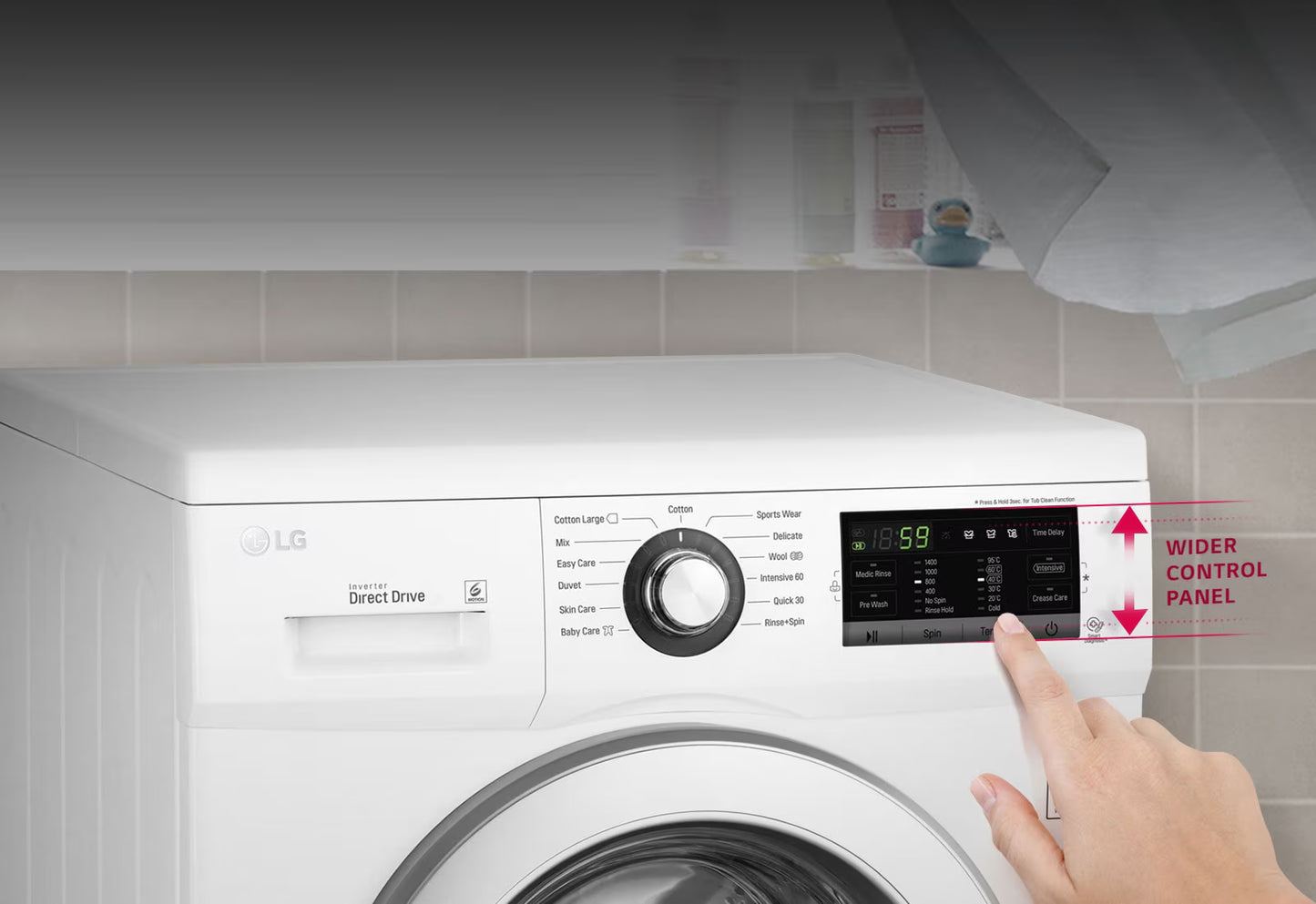 LG F2V5PGP2T Washing Machine: Advanced Laundry Care