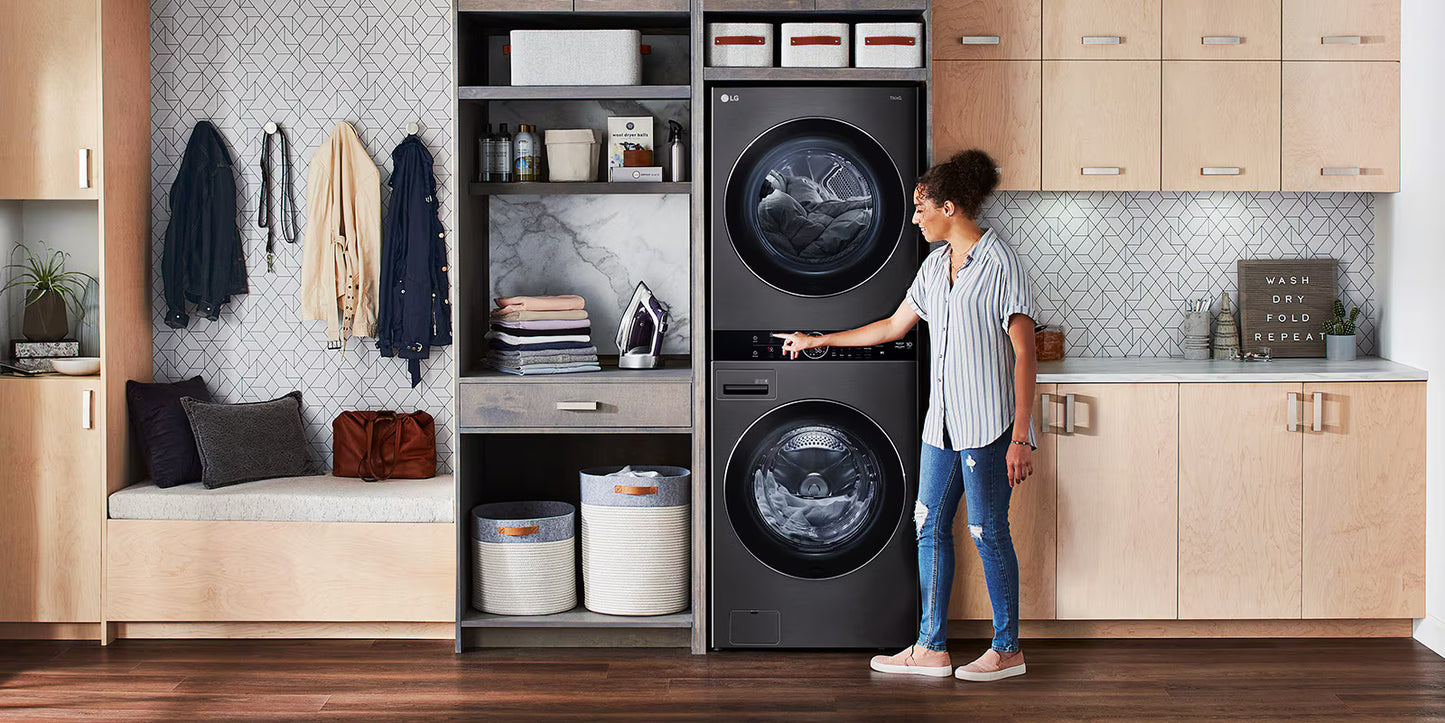 LG 2024 WashTower™ 27'' - 19kg washer, 16kg dryer