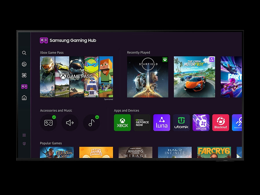 Samsung 98 Inch Crystal UHD DU9000 4K Smart TV