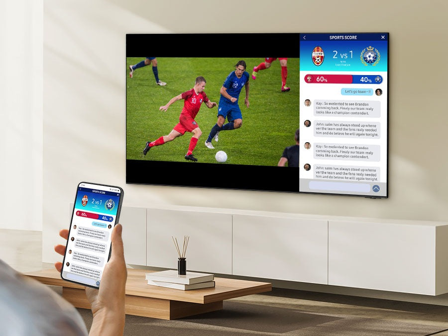 Samsung 55 Inch QLED Q70D 4K Smart TV