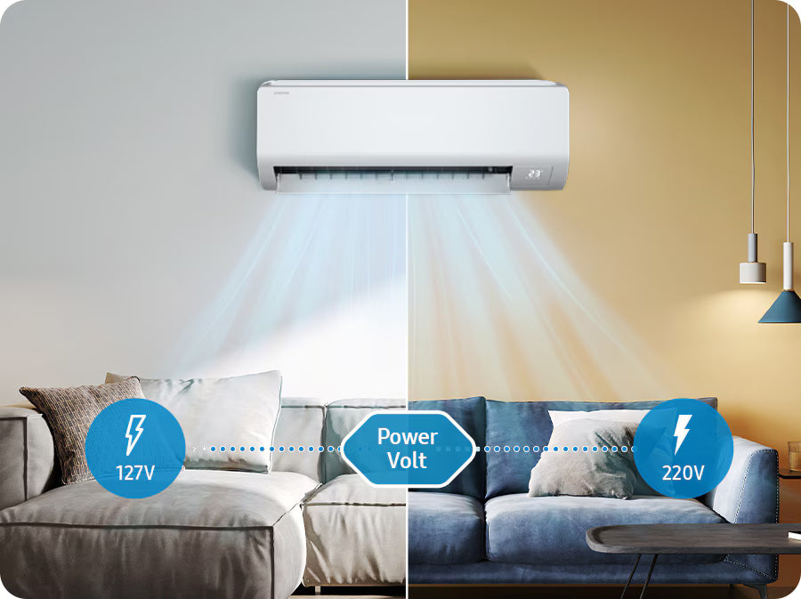 Samsung 18,000 BTU 1.5 Ton - Wall-mount AC with DIT , T3 Climate Class