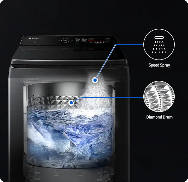 Samsung Washing Mashine WA13CK5441BYRT 13KG