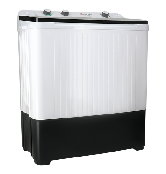 Dawlance DW-10500 TWIN TUB CLEAR LID (WHITE) Twin Tub Washing Machine
