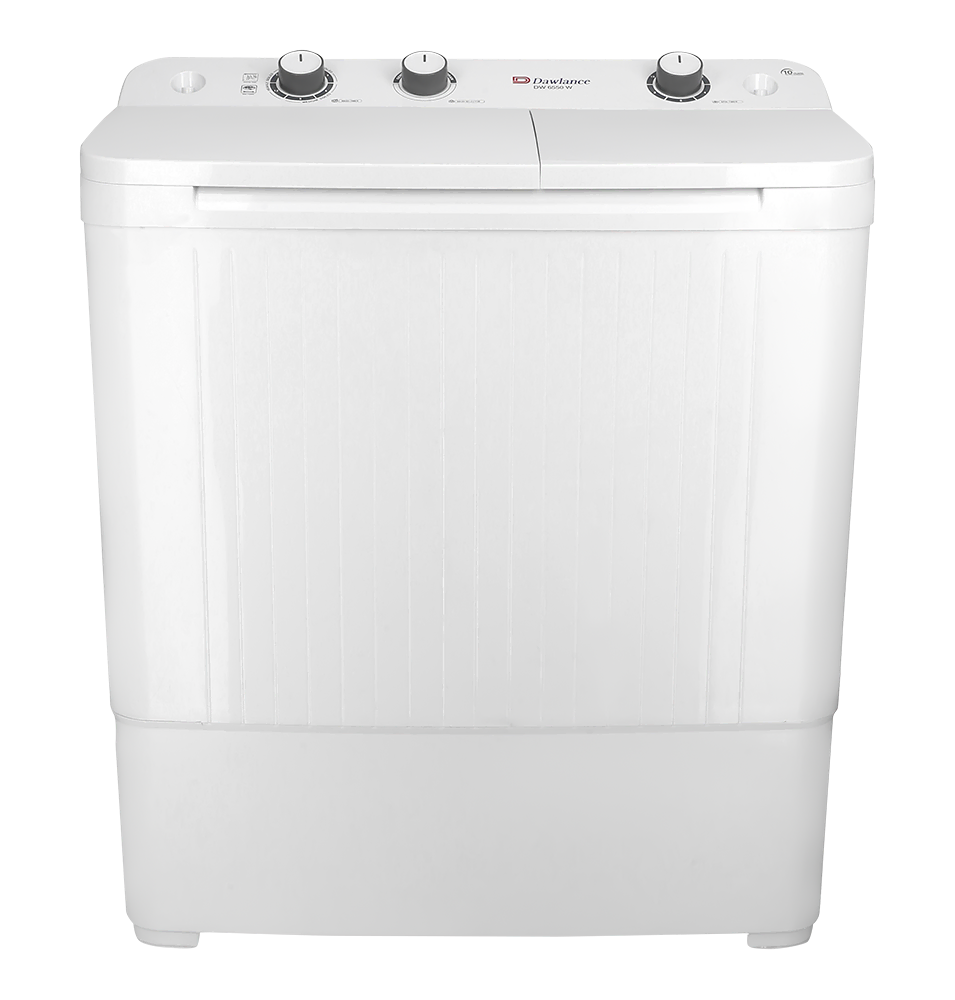 Dawlance DW 6550 TWIN TUB WHITE LID (WHITE) Twin Tub Washing Machine